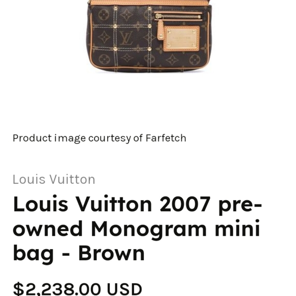 Louis Vuitton Riveting Monogram Mini Bag - Picture 9 of 9